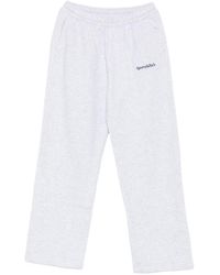 Sporty & Rich - Logo-Embroidered Track Pants - Lyst