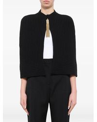 Lanvin - Ribbed-Knit Tassel-Detail Jumper - Lyst