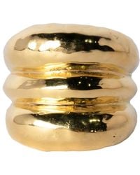 Parts Of 4 - Stack Grooved Sterling- Ring - Lyst
