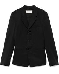 Lemaire - Blazer sur mesure à poitrine simple - Lyst