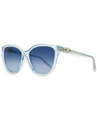 Ferragamo Eyewear - Gancini Butterfly-Frame Sunglasses - Lyst