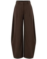 MEIMEIJ - Pleated Wide-Leg Trousers - Lyst