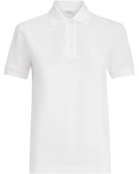Brunello Cucinelli - Polo En Coton Piqué Stretch Avec Logo - Lyst