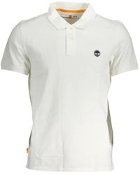Timberland - Logo-Embroidered Polo Shirt - Lyst