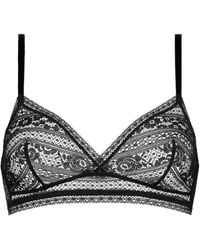 Eres - Intriguée Lace Triangle Bra - Lyst