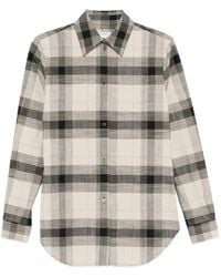 Calvin Klein - Plaid Buttoned Scarlett Shirt - Lyst
