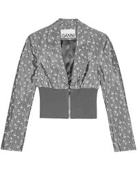 Ganni - Jackets - Lyst