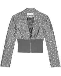 Ganni - Jackets - Lyst