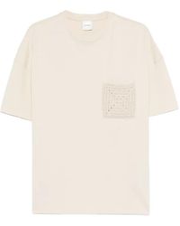Nanushka - Wren Origami Crochet-Pocket T-Shirt - Lyst