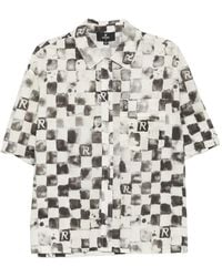 Represent - Camicia Pool Side A Quadri - Lyst