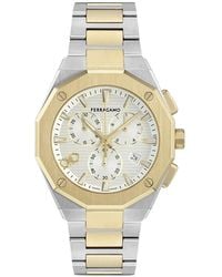 Ferragamo - Edge Chrono 42Mm Watch - Lyst