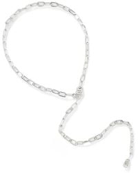 Liu Jo - Chain Embellished Necklace - Lyst