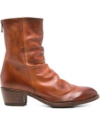 shotof - 45Mm Leather Zip-Fastening Boots - Lyst