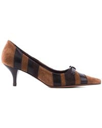 Roberto Festa - Bow-Detail Panelled Pumps - Lyst