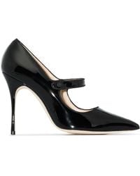 Manolo Blahnik - Campari 105Mm Pointed-Toe Pumps - Lyst