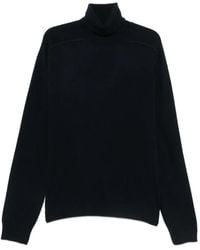 Maison Margiela - Raw-Edge Mock-Neck Sweater - Lyst