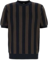 Fendi - Knit Short-Sleeve Jumper - Lyst