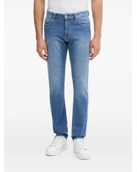 Trussardi - Vaqueros Con Parche Del Logo - Lyst