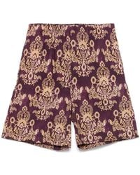 Amaranto - Bermudas De Algodón - Lyst