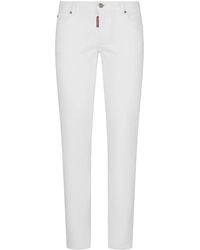 DSquared² - Low-Rise Slim-Cut Jeans - Lyst