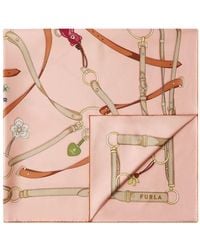 Furla - Tortona Carré Scarf - Lyst