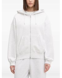 PUMA - Zip-Up Drawstring Hoodie - Lyst