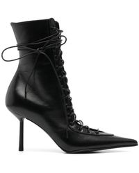 Le Silla - Bottines En Cuir 85 Mm - Lyst