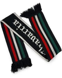 Willy Chavarria - Logo-Patch Fringed Scarf - Lyst