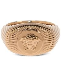 Versace - Medusa Biggie Ring - Lyst