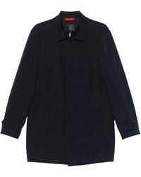 Low Brand - Zip-Fastening Coat - Lyst