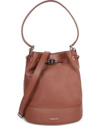 Zanellato - Turn-Lock Leather Shoulder Bag - Lyst