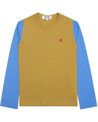 COMME DES GARÇONS PLAY - Heart-Logo T-Shirt - Lyst