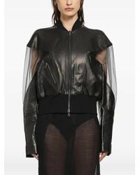 Yehuafan - Leather Jacket - Lyst