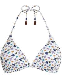 Vilebrequin - Micro Ronde Des Tortues Bikini Top - Lyst