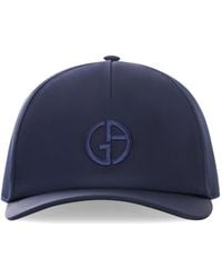 Giorgio Armani - Baseballkappe Mit Logo-Stickerei - Lyst