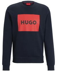 HUGO - Sweat Duragol À Logo Imprimé - Lyst