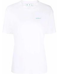 Off-White c/o Virgil Abloh - Off White T-shirts And Polos White - Lyst