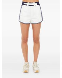 The Upside - Racer Shorts Mit Gestreiftem Einsatz - Lyst