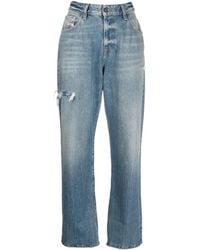 DIESEL - 1999 D-Reggy 09d97 Straight-leg Jeans - Lyst
