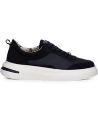 Guess - Logo-Plaque Panelled Sneakers - Lyst