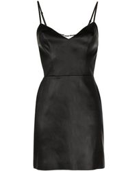GAUGE81 - Ennis Faux-leather Mini Dress - Lyst