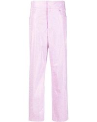 GIUSEPPE DI MORABITO - Crystal-Embellishment Trousers - Lyst