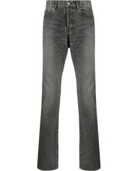 Saint Laurent - Faded Effect Jeans - Lyst