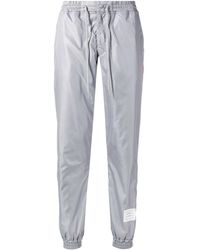 Thom Browne - Rwb Stripe Ripstop Track Pants - Lyst