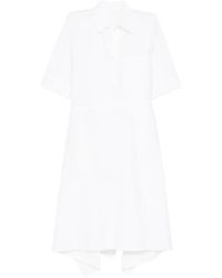 JNBY - Short-Sleeved Deconstructed Dress - Lyst