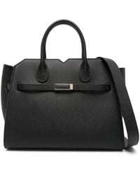 Valextra - Medium Milano Leather Tote Bag - Lyst