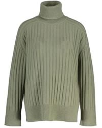 GANT - Gerippter Strickpullover - Lyst