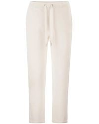 Majestic Filatures - Drawstring-Waist Track Pants - Lyst