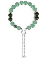 Shanghai Tang - Pulsera Tang of Wood con cuentas de jade - Lyst