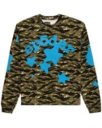 Sp5der - Beluga Tiger Camouflage-Print Sweatshirt - Lyst